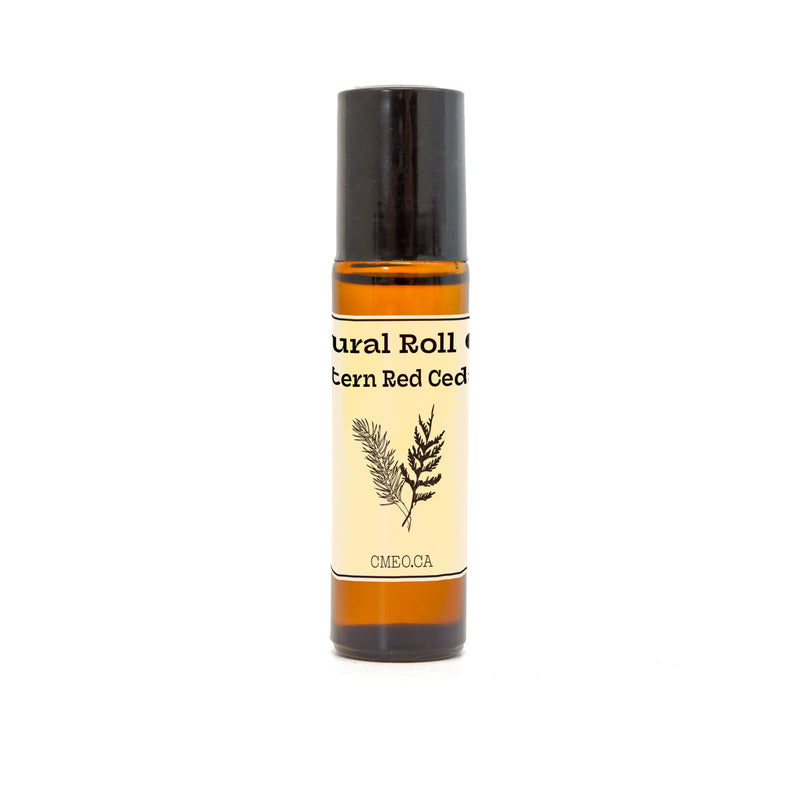 Natural Roll On Western Red Cedar - 10ml